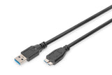 Digitus Cable Usb 3.0/Microusb B 1.8m Negro