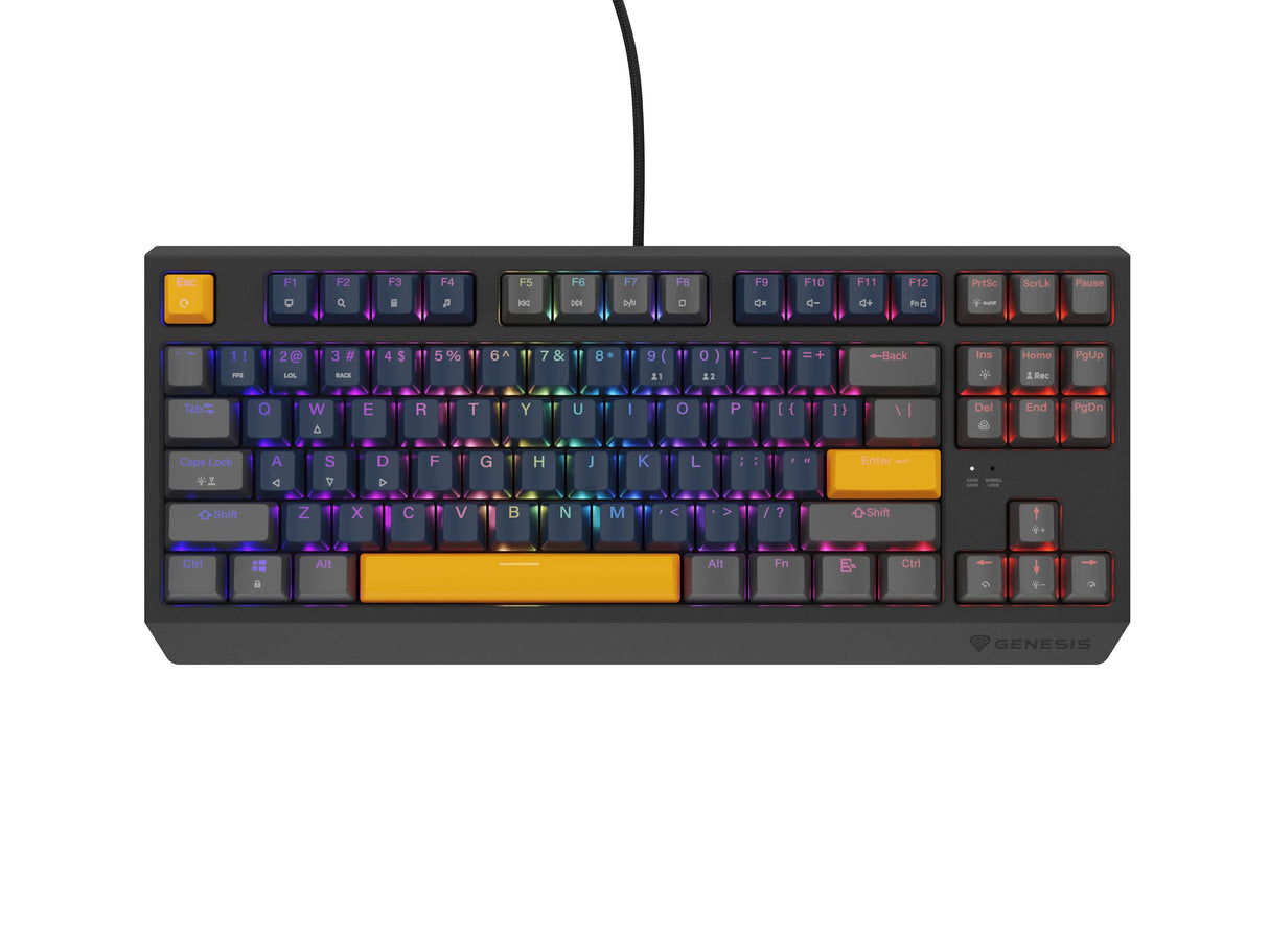 Genesis Thor 230 Tkl Naval Blue Positive Rgb Outemu Panda
