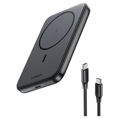 EAN 6941876222070 - Ugreen 25207 batería externa 5000 mAh Cargador inalámbrico Negro imagen 1