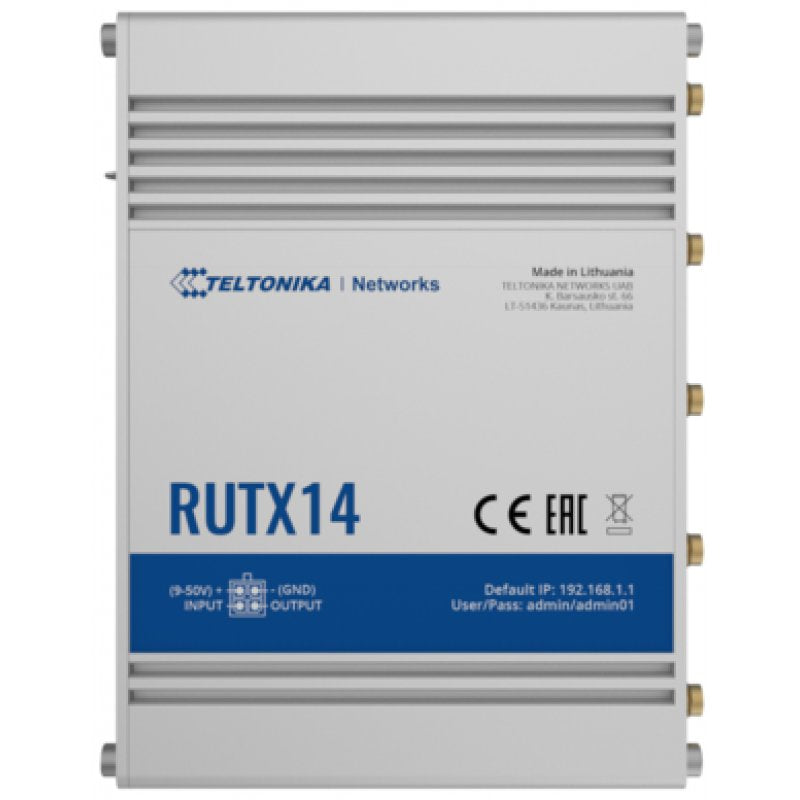 EAN 4779027312965 - Teltonika RUTX14 Router de red móvil imagen 1