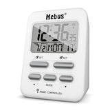 Mebus 25800 Despertador Reloj Despertador Digital Blanco