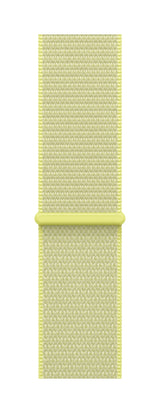 Apple Loop Para Reloj Inteligente 46mm 145 220 Mm Amarillo Neón Para Watch Hermès Series 9 Se 3 Series 10 Series 11 Series 8 Series 9 Ultra 2 Ultra 3