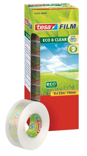 EAN 4042448175410 - TESA 57074-00000-00 cinta adhesiva 33 m Transparente 8 pieza(s) imagen 1