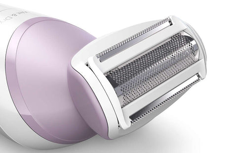 EAN 8710103998143 - Philips 6000 series BRL136/00 maquinilla de afeitar para mujer 1 cabezal(es) Recortadora Rosa, Blanco imagen 7