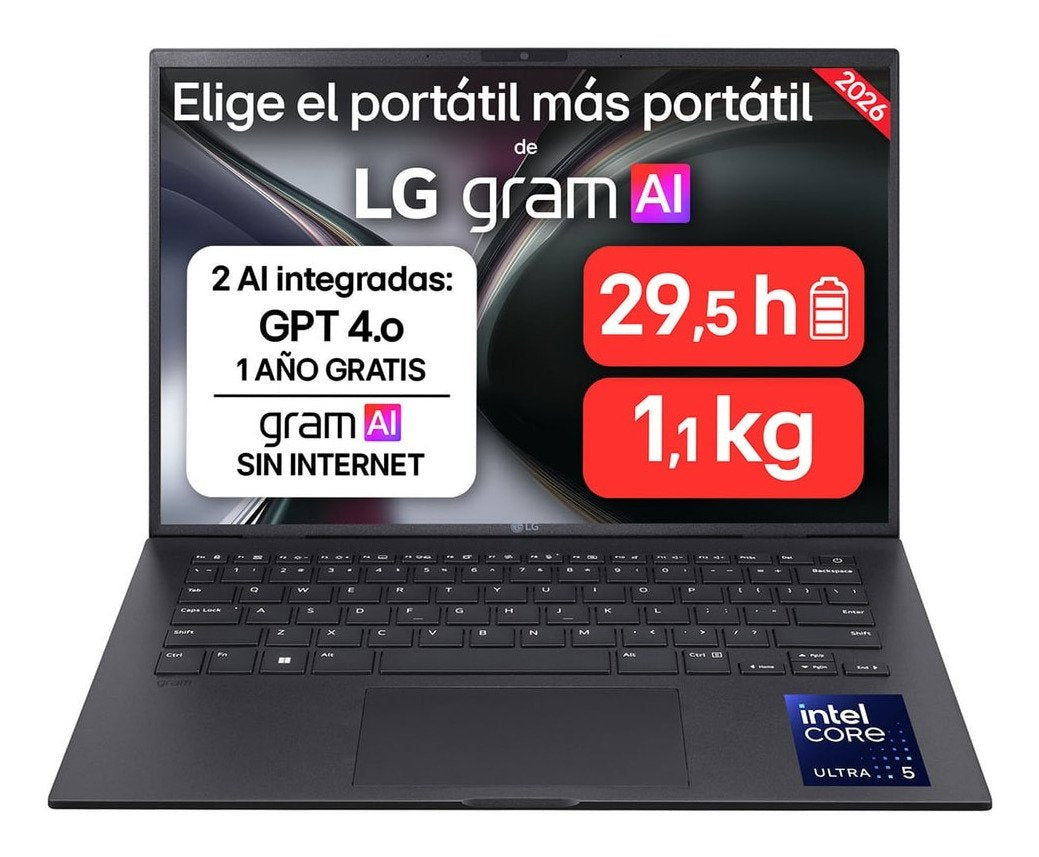 EAN 8806096879535 - LG Gram 14ZB90S-G.AX55BN ordenador portatil Intel Core Ultra 5 115U Portátil 35,6 cm (14") WUXGA 16 GB LP imagen 1