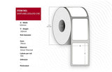 Ship-Label 102 X 192mm, Core  76mm. Direct Thermal, 700