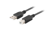 Lanberg Ca-Usba-15cu-0010-Bk Cable Usb 1m 2.0 Usb A->Usb-B