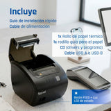EAN 8435364319185 - iggual TP7001-1S 203 x 203 DPI Alámbrico Transferencia térmica Impresora de recibos imagen 6