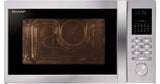 Microondas  Sharp Home Appliances R-822stwe Combinado 25 L 900 W Acero Inoxidable