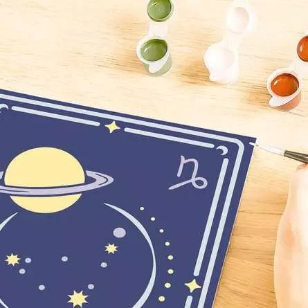 Ravensburger Creart - Signo Zodiacal Capricornio, Pintura 23739