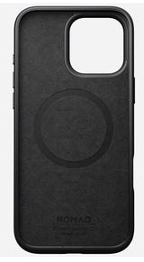 Nomad Modern Leather Case Iphone 16 Pro Max Black Horween
