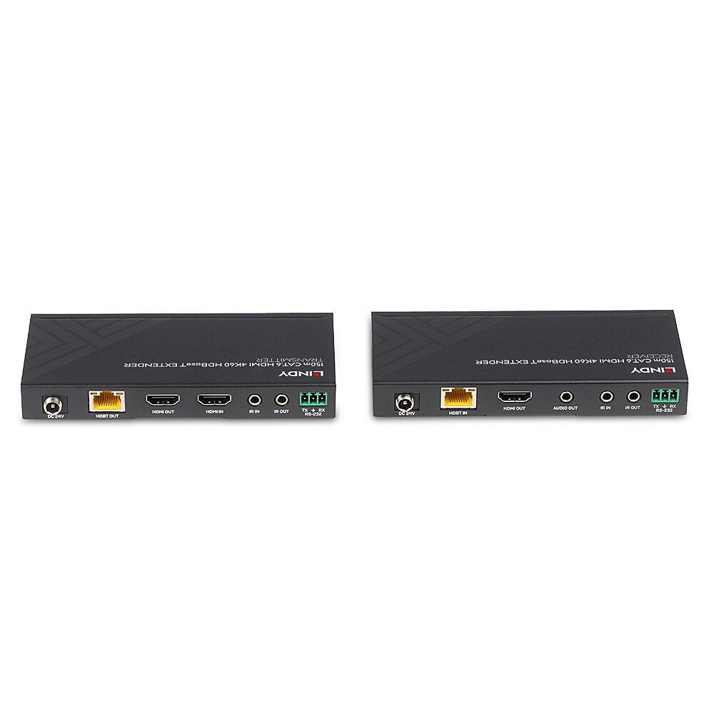 Lindy 150m Cat.6 Hdmi 4k60 Hdbaset Extender, Ir & Rs-232