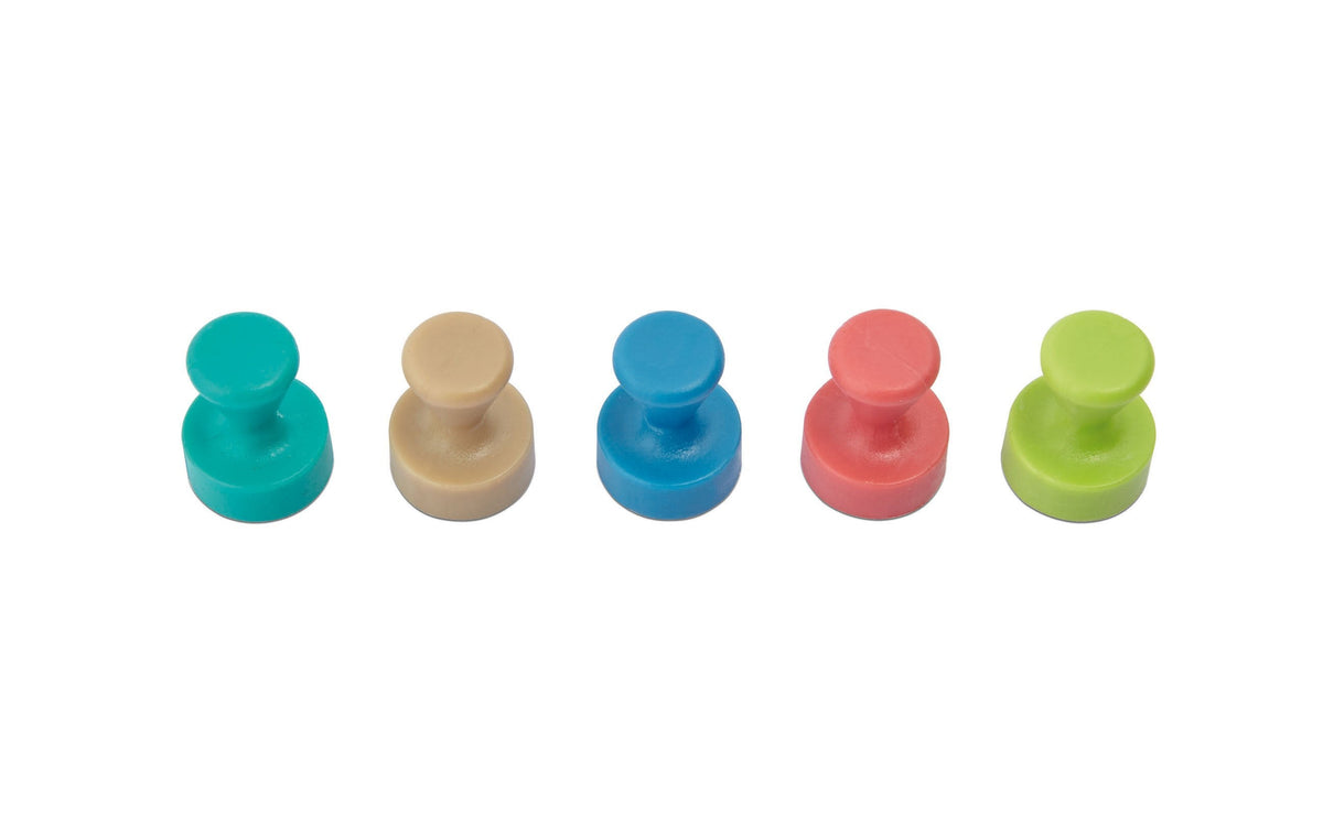 Maul Neodym-Kegelmagnete 12mm 10 Unidades Div. Colores