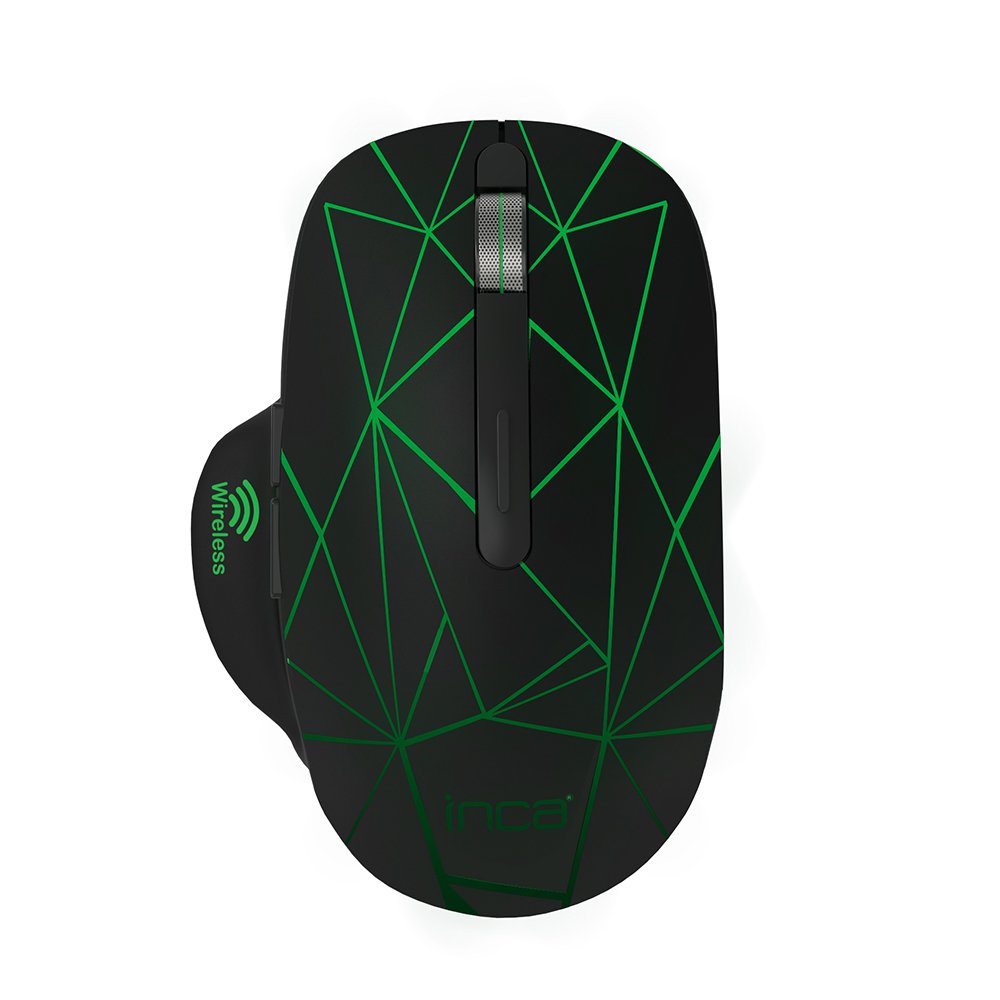 Inca Raton Iwm-551 Wireless, 1600 Dpi, Akku, Usb-C, Sw Retail