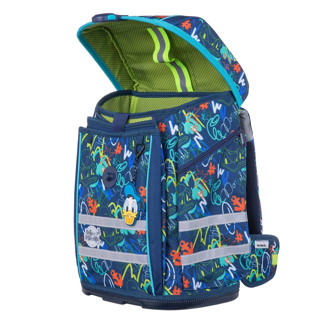 Mcneill Juego De Mochila Escolar Perfecto 5tlg. Donald Duck