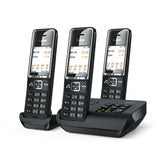 Telefono Gigaset Comfort 550a Trio Negro/Cromo