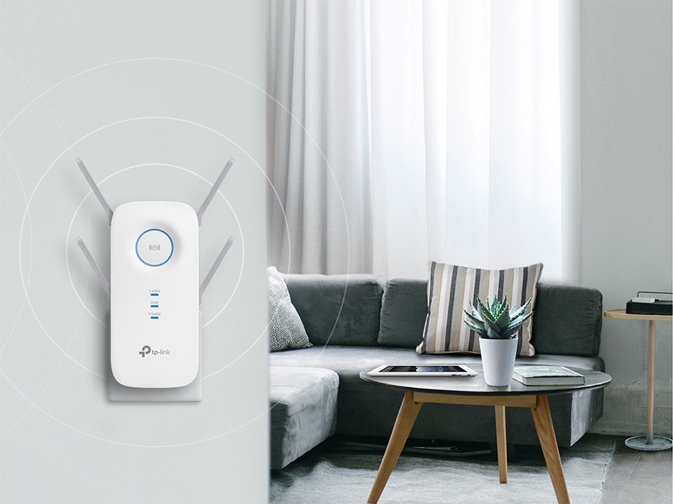 EAN 4897098683323 - TP-Link RE655 repetidor y transceptor Repetidor de red 1733 Mbit/s Blanco imagen 5