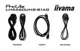 EAN 4948570122301 - iiyama LH5560UHS-B1AG pantalla de señalización Pizarra de caballete digital 138,7 cm (54.6") LED Wifi 500 imagen 17