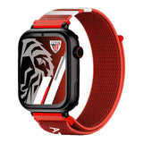 Savefamily Reloj Inteligente Infantil Savewatch Plus Edicion Athletic Club Con Gps Y Llamada - Correa Tela Roja