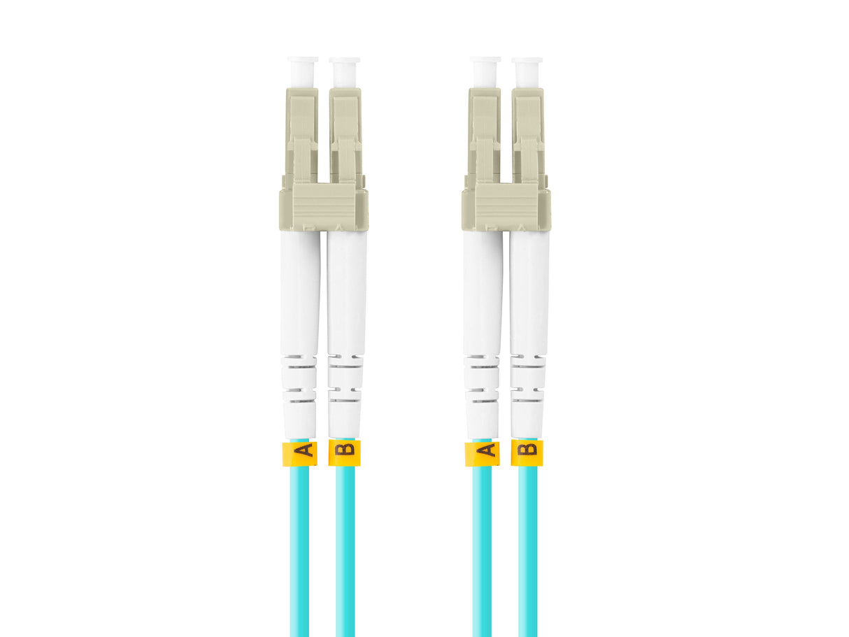 EAN 5901969433357 - Lanberg FO-LULU-MD31-0030-TQ Cable de fibra óptica e InfiniBand 3 m LC Color aguamarina imagen 1