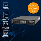 EAN 5901878522852 - Qoltec 52285 sistema de alimentación ininterrumpida (UPS) Doble conversión (en línea) 1 kVA 1000 W 2 sali imagen 3