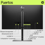 EAN 0196786295973 - HP E27u G5 QHD USB-C Monitor pantalla para PC 68,6 cm (27") 2560 x 1440 Pixeles Quad HD LCD Negro imagen 8