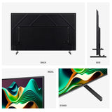 Televisión Hisense 65u6nq 65"  Negro/Antracita, Ultrahd/4k, Triple Sintonizador, Mini Led 65u6nq