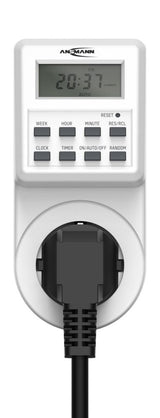 Temporizador Semanal Ansmann Aes6 Blanco 1260-0009