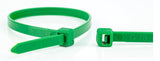 EAN 8717278577784 - WKK 110194571 presilla Brida reutilizable Plástico, Poliamida Verde 100 pieza(s) imagen 1