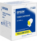 Toner Original Epson C13s050747 Amarillo 8.8k