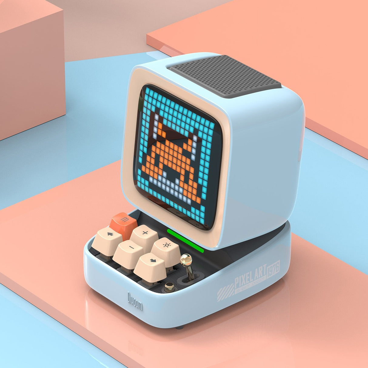Divoom Ditoo Pro Altavoz Inalámbrico Pixel Art Azul