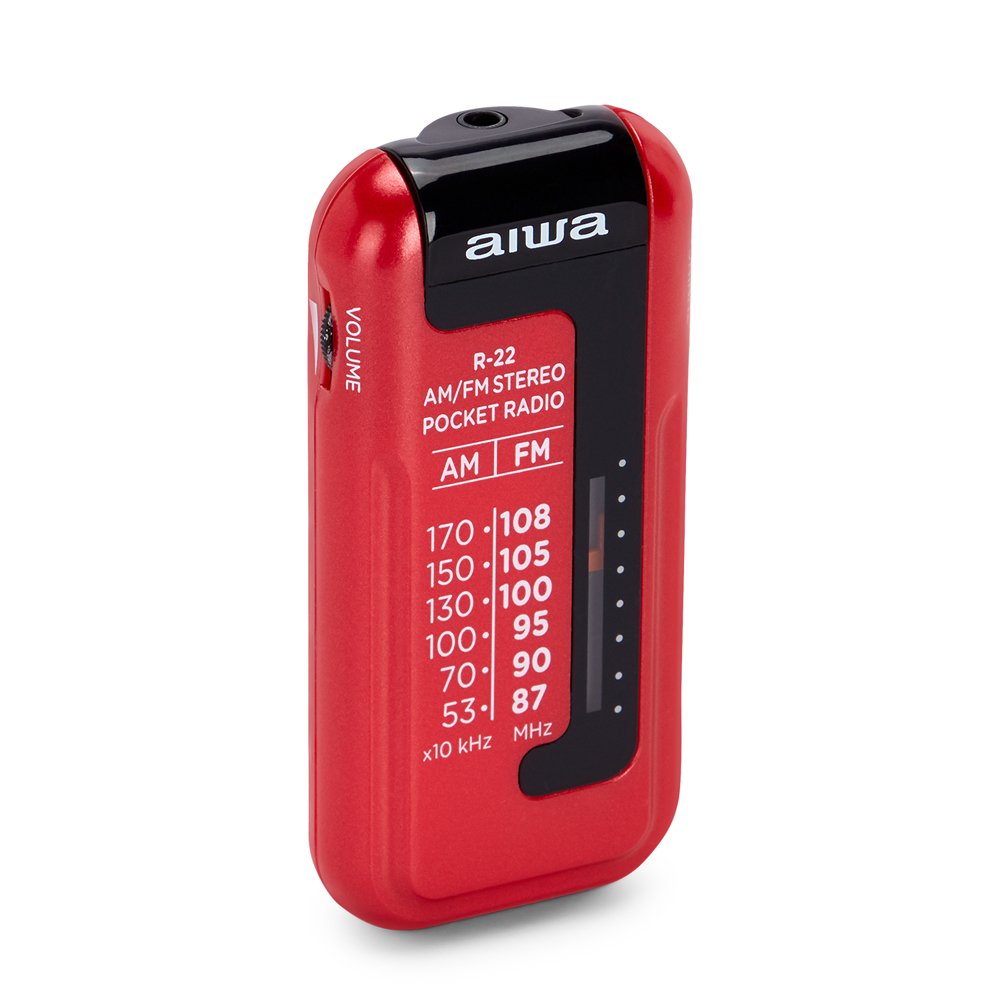 Radio Portátil Aiwa R-22rd Roja