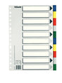 EAN 8411772007135 - Esselte 11610 lengüeta de índice Separador en blanco con pestaña Cartón, Polipropileno (PP) Multicolor imagen 1