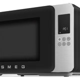 Smeg Mikrowelle M. Grill Moc01blmeu , Negro