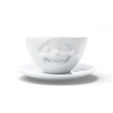 Fiftyeight Kaffeetasse 200ml - Lachend Blanco