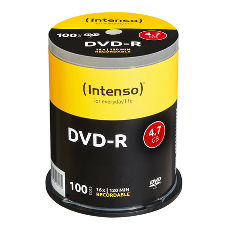 EAN 4034303007035 - Intenso DVD-R 4.7GB 4,7 GB 100 pieza(s) imagen 1
