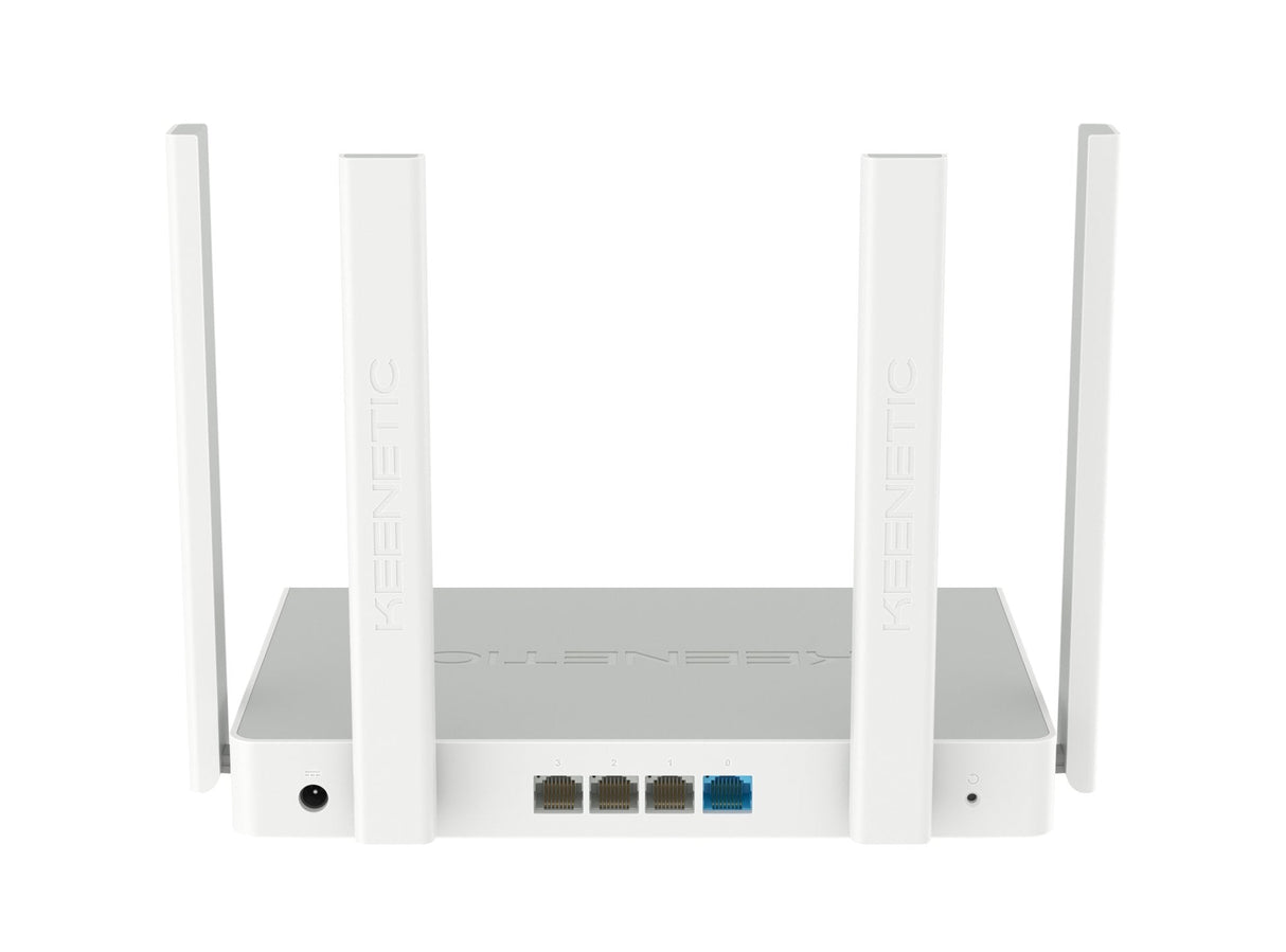 Router Wireless  Keenetic Wireless Router 1800 Mbps Mesh Wi-Fi 6 Usb 3.0 4x10/100/1000m Kn-3810-01eu