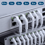EAN 5906168639005 - Extralink Kat.6A U/FTP 5m 1Gbps Biały | Patchcord LAN | Miedź Kabel sieciowy skrętka, łamana końcówka (EX imagen 14