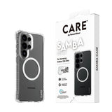 Care By Panzerglass Samba Case Transparent W. Blanco Qi Samsung New Galaxy S26 Ultra