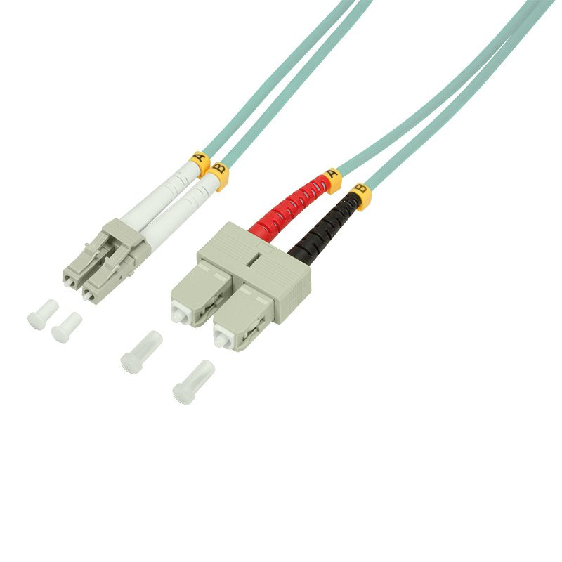 Lwl Cable De Red Om3 Lc Sc 2.0m Duplex Logilink