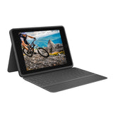 Teclado  Bluetooth Funda Logitech Rugged Folio Para Ipad ( 7 Generacion)  P/N:920-009317