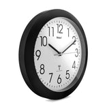 Mebus 52450 Reloj De Pared Negro