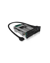 Icy Box Ib-174ssk-U 13,3 Cm (5.25") 1x 2,5"+1x 3,5"  2xsata, Für 5,25"