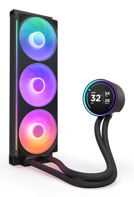 EAN 5056547204185 - NZXT Kraken Elite 360 RGB Procesador Sistema de refrigeración líquida todo en uno 12 cm Negro 1 pieza(s) imagen 2