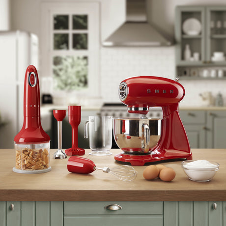 EAN 8017709269203 - Smeg SMF03RDEU batidora Batidora de varillas 800 W Rojo imagen 18