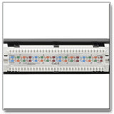 Eaton Tripp Lite Cat6 24-Port Patch Panel Poe+ Compliant 110/Krone 568a/B Rj45 Ethernet 1u Rack-Mount Taa
