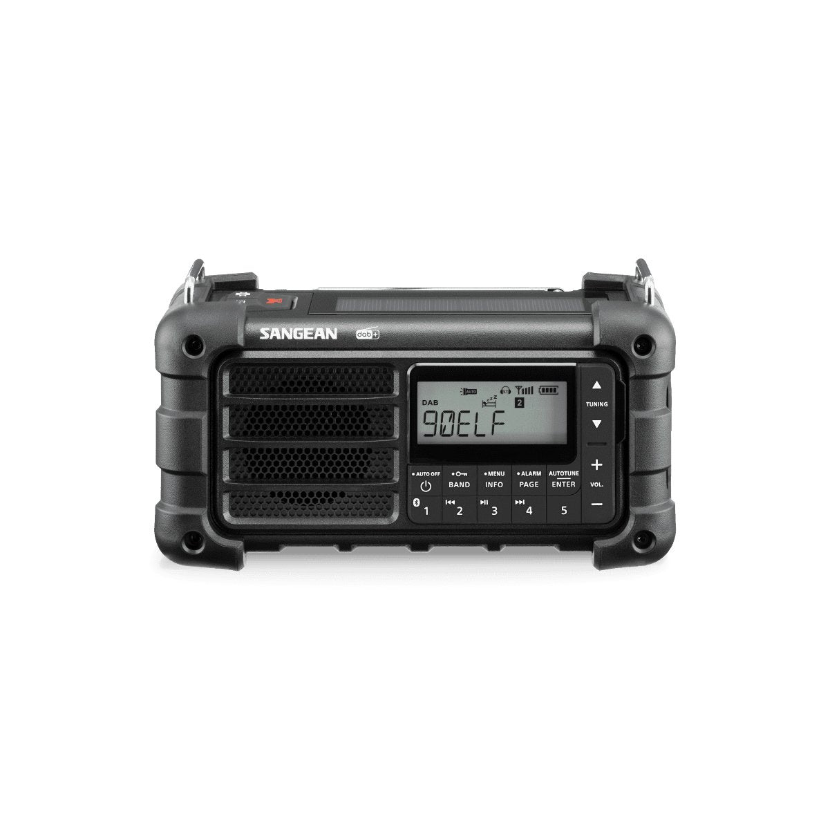 Sangean Mmr-99 Dab Schwarz Notfall/Kurbel/Solar Radio