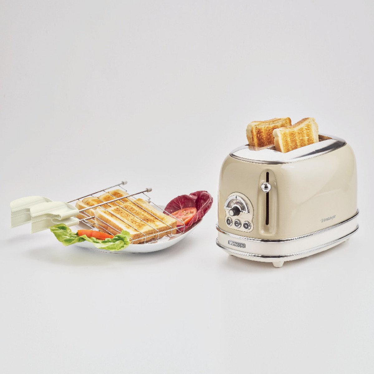 EAN 8003705114906 - Ariete 0155 6 2 rebanada(s) 810 W Beige imagen 3
