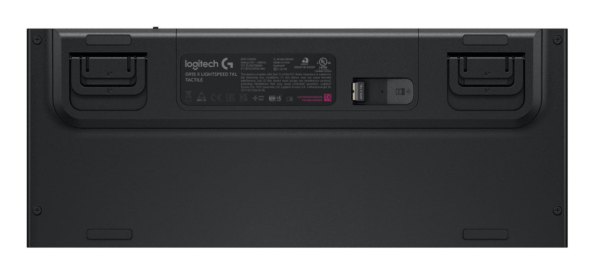 EAN 5099206121706 - Logitech G G915 X LIGHTSPEED teclado Juego USB + RF Wireless + Bluetooth QWERTZ Alemán Negro imagen 5