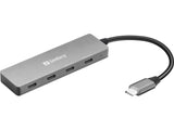 Hub Sandberg Usb-C To 4 X Usb-C Hub